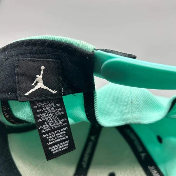 Air Jordan Hat Men Blue Embroidered Jumpman Snap Back Cap